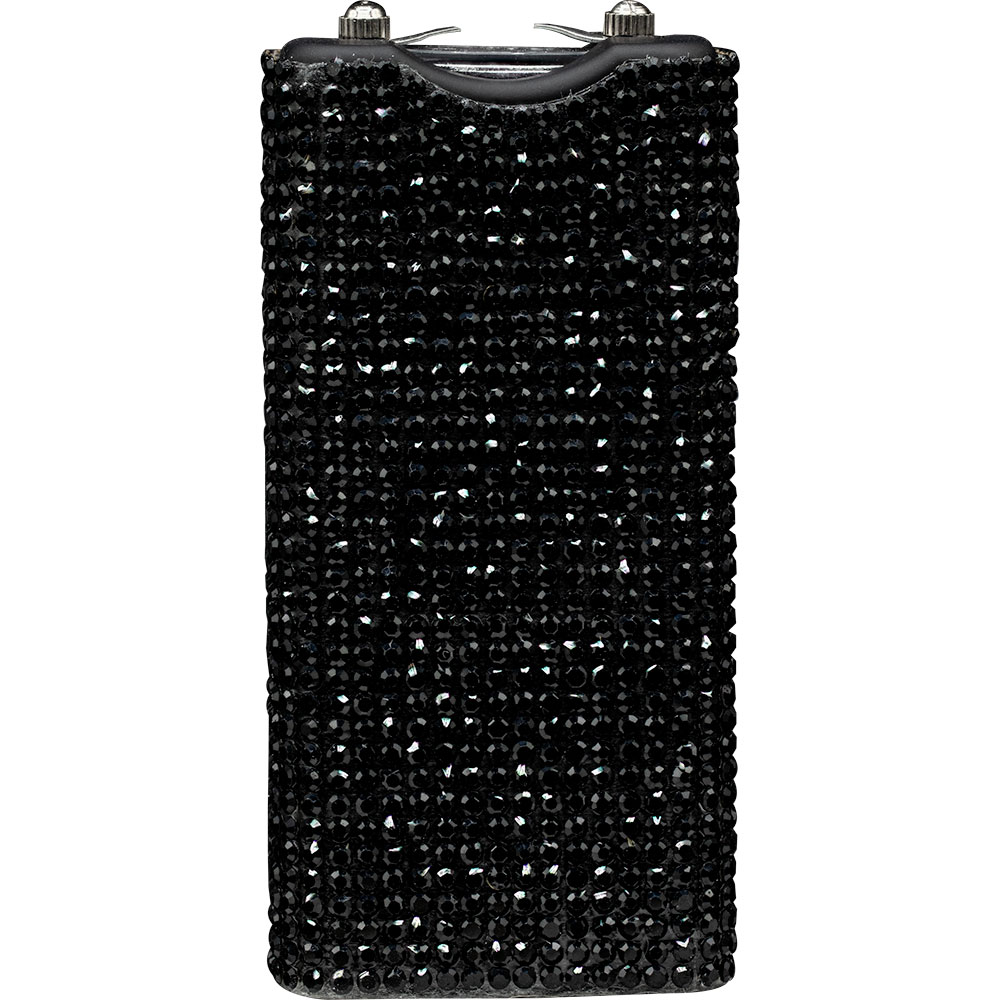 Rhinestun Keychain Stun Gun Black